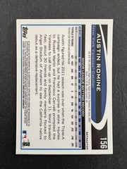 2012 Topps Chrome X-Fractor #156 Austin Romine – 50% off 5 or more under $5