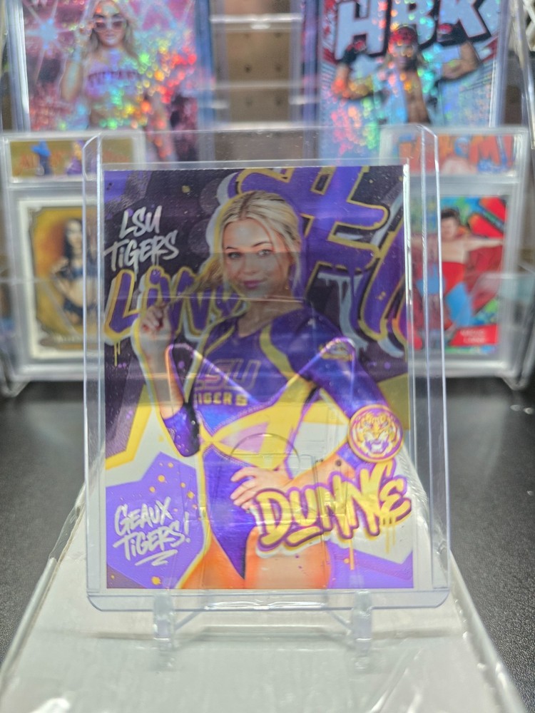 Acetate Clear Livvy Dunne Custom Fan Art Card By Case Hit Customs