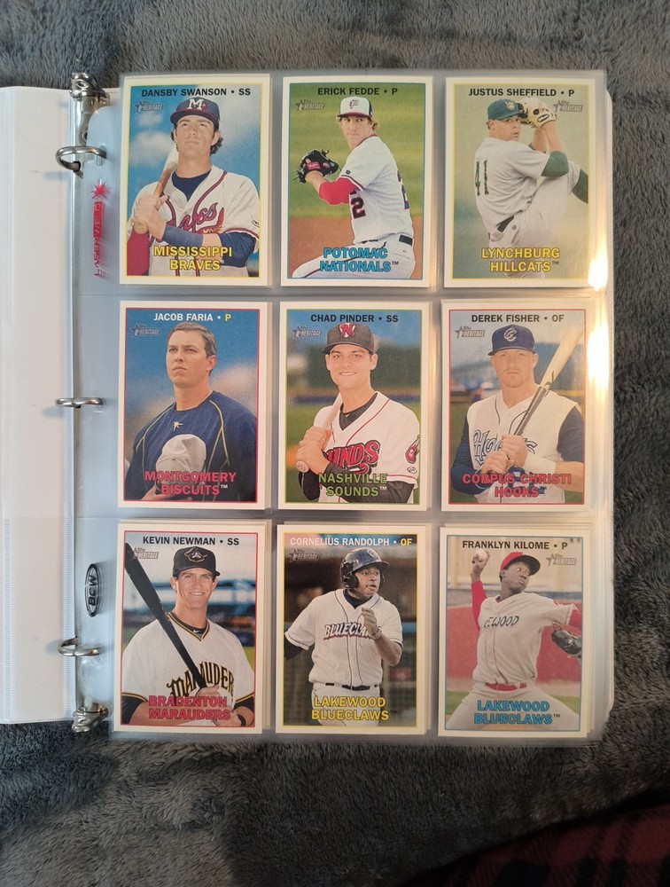 2016 Topps Heritage Minors Set