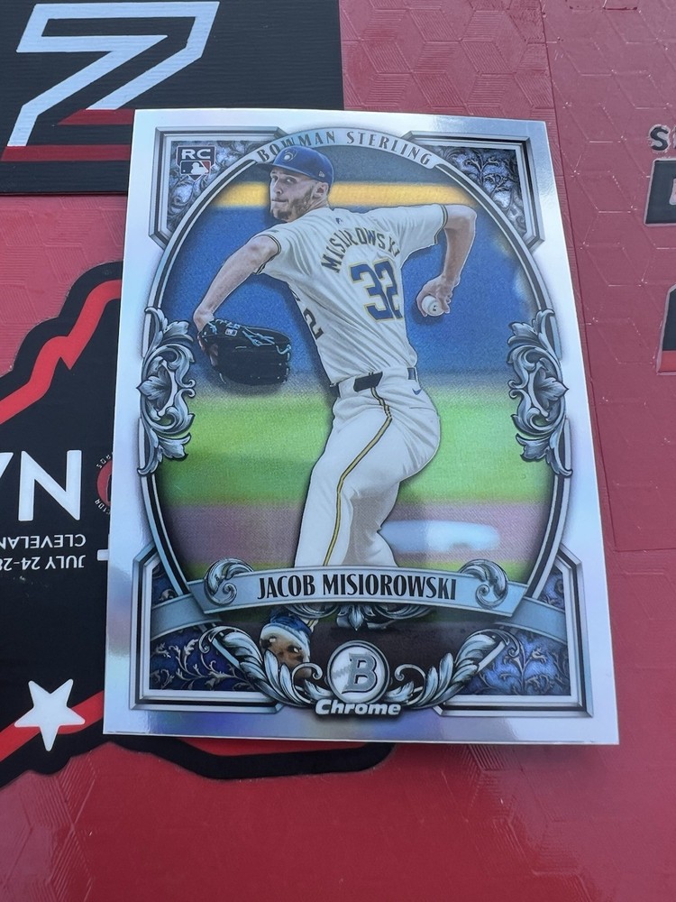 2026 Bowman Chrome Jacob Misiorowski #BST-13 Bowman Sterling Refractor RC
