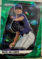 2025 Panini Prizm Baseball *Green Ice Prizms, Green Prizms* *You Pick*