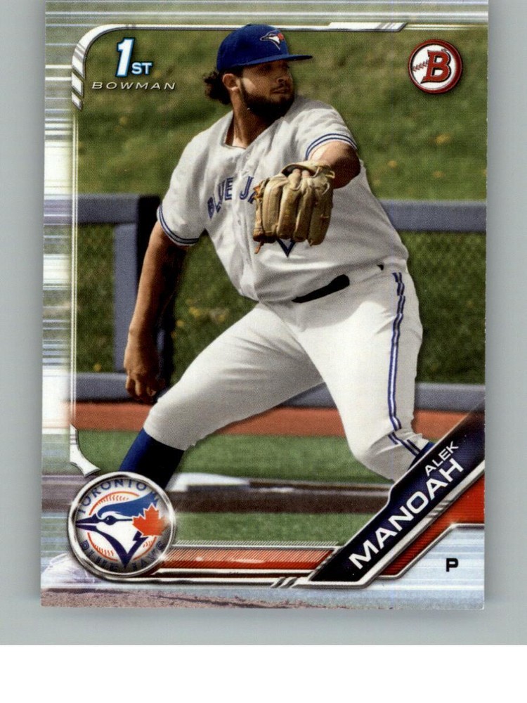 2019 Bowman Draft Alek Manoah BD-3 Toronto Blue Jays