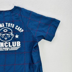 Hiroshima Toyo Carp Jersey Mens Large Blue Japan NPB Baseball Fanclub 2022