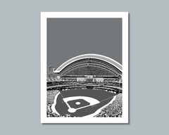 TORONTO BLUE JAYS Rogers Centre Photo Print Stadium Skyline 8×10 11×14 16×20 WBN