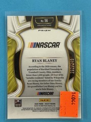 Ryan Blaney 2026 Panini Select (SP,SN) Red & Blue Prizm #’d 202/249 Team Penske