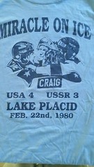 MIRACLE ON ICE TEAM USA HOCKEY 1980 OLYMPICS LAKE PLACID LARGE Herb Brooks