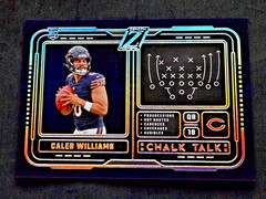 2024 Panini Zenith Chalk Talk RC Caleb Williams Rookie Holofoil SSP #1 MINT 🐻🐻