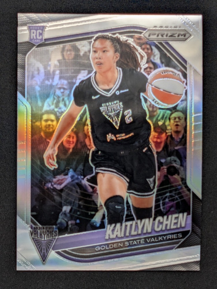 2025 Panini Prizm WNBA – KAITLYN Chen #100 – Silver Prizm Golden State Valkyries