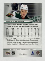 2025-26 Upper Deck Series 2 Base Cards (#251-450) Complete Your Set, You Pick