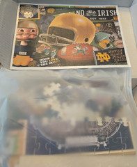 Puzzle Notre Dame Fighting Irish Retro Series 500 Piece Officially Licensed NCAA