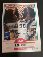 David Robinson 1990-91 Fleer #172 San Antonio Spurs
