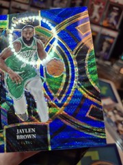 Jaylen Brown 2023-24 Select Blue Wave Prizm /75 Celtics