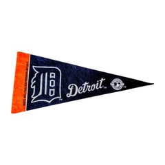 Detroit Tigers MLB Baseball Team Sports Souvenir Felt Flag Pendant 10” Decor