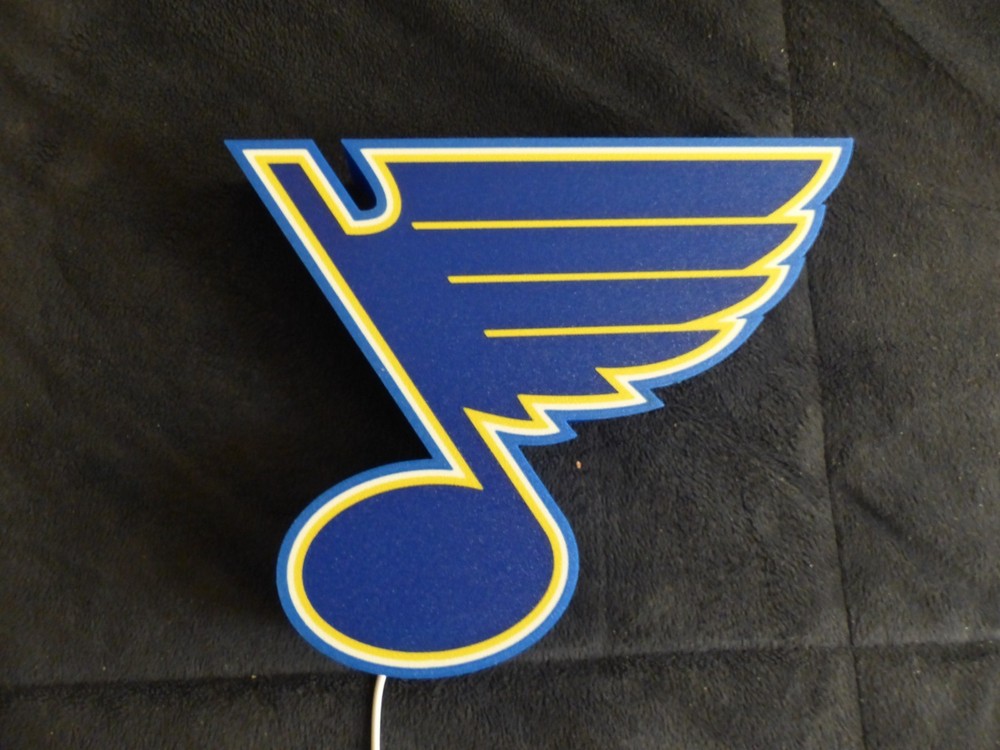 st louis blues lightbox USB Approx. 9 inches tall