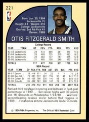 1990-91 Hoops Otis Smith Orlando Magic #221