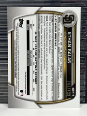 2023 Bowman Chrome #BCP-171 Ethan Salas 1st Bowman Refractor /499