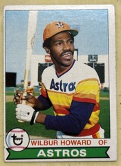1979 Topps Wilbur Howard Baseball Card #642 Astros Outfield Low Grade O/C