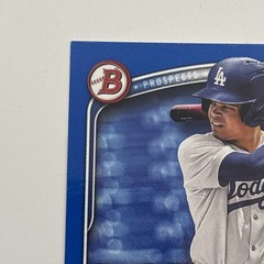 2025 Bowman Draft – Aidan West #BD-6 Blue border 103/150 Dodgers 1st Bowman