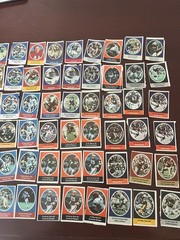1972 Sunoco NFL Action Player Football Stamps Lot of over 100 stamps