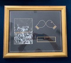 SUGAR RAY LEONARD Signed FRAMED 19 X 24 Photo Boxing Legend Auto