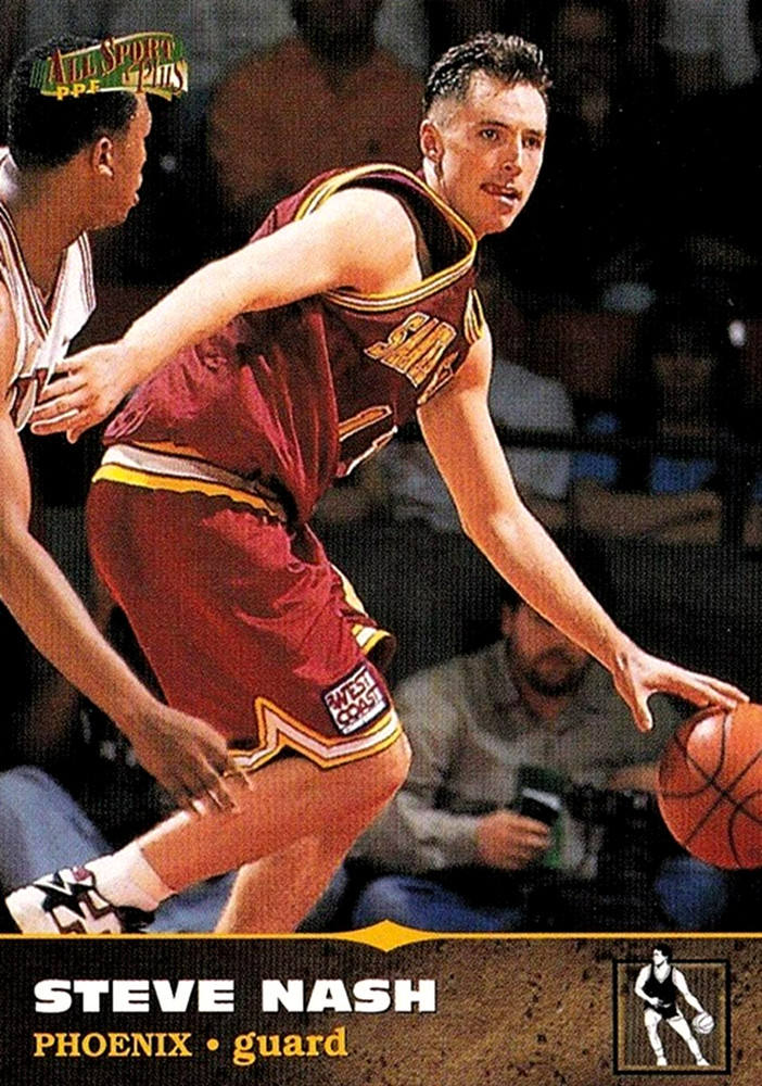 1996-97 Score Board All Sport PPF 113 Steve Nash RC Santa Clara Phoenix Suns HOF
