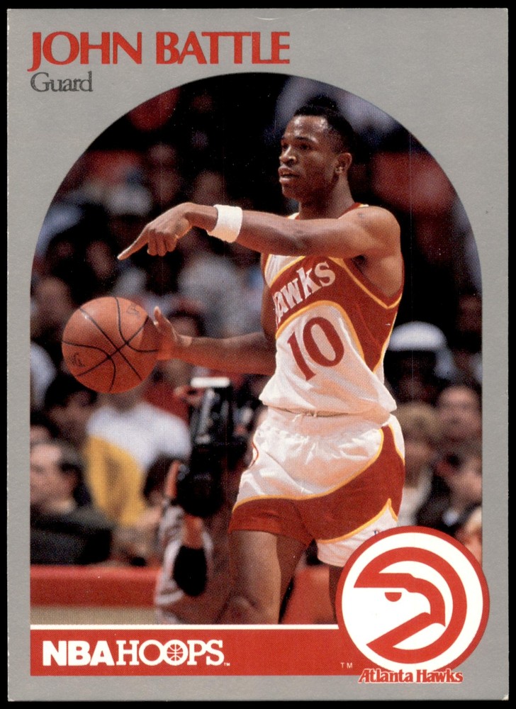John Battle #27 1990-91 Hoops
