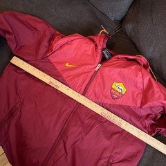 Nike 2018-2019 AS Roma Authentic Windrunner Track Rain Jacket Team Red Men’s L