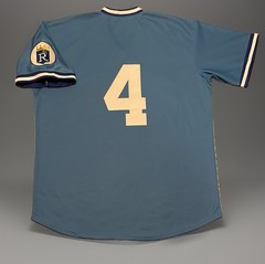 Alex Gordon Kansas City #4 Jersey Men’s XL 80’s Royals Road Blue Retro Throwback