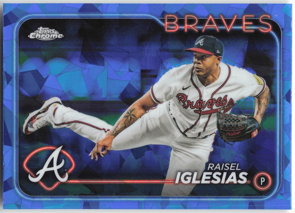 2024 Topps Chrome Sapphire Edition #396 Raisel Iglesias