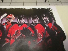 FLORIDA PANTHERS CANVAS PRINT 36&Prime;X24&Prime; WE SEE RED KULIKOV JOVANOVSKI NHL MAN CAVE