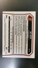 IKE IRISH 2026 BOWMAN CHROME SAPPHIRE ORANGE REFRACTOR 10/25 ORIOLES EZ38