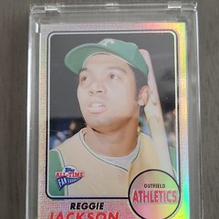Topps 2005 All-Time Fan Favorites Reggie Jackson #117 Refractor /299 A&rsquo;s Rare
