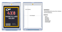 CF Magnetic Card Holder One Touch Case for Trading & Sports Cards All Pt. Sizes
