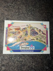 2025 Topps Disneyland 70th Anniversary #132 Frontierland Aerial Concept Art