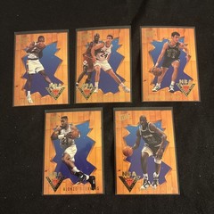 1993-94 Fleer Ultra Basketball All Rookie Team Complete Set 1-5. Inc. Shaq