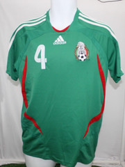 Seleccion Mexico Jersey Adidas Size Small #4 R. MARQUEZ 2007 COPA AMERICA