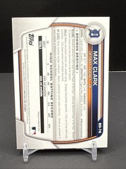 2023 Bowman Draft Paper Base BD-76 Max Clark 1st Bowman Detroit Tigers QTY