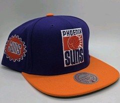 Phoenix Suns Mitchell & Ness Purple/Orange Hardwood Classics Core Snapback Hat
