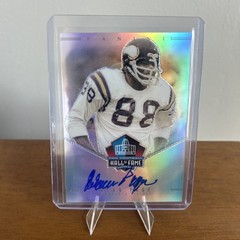 2025 Prizm Hall Of Fame Vikings Alan Page On Card Auto 15/50 HOF Holo