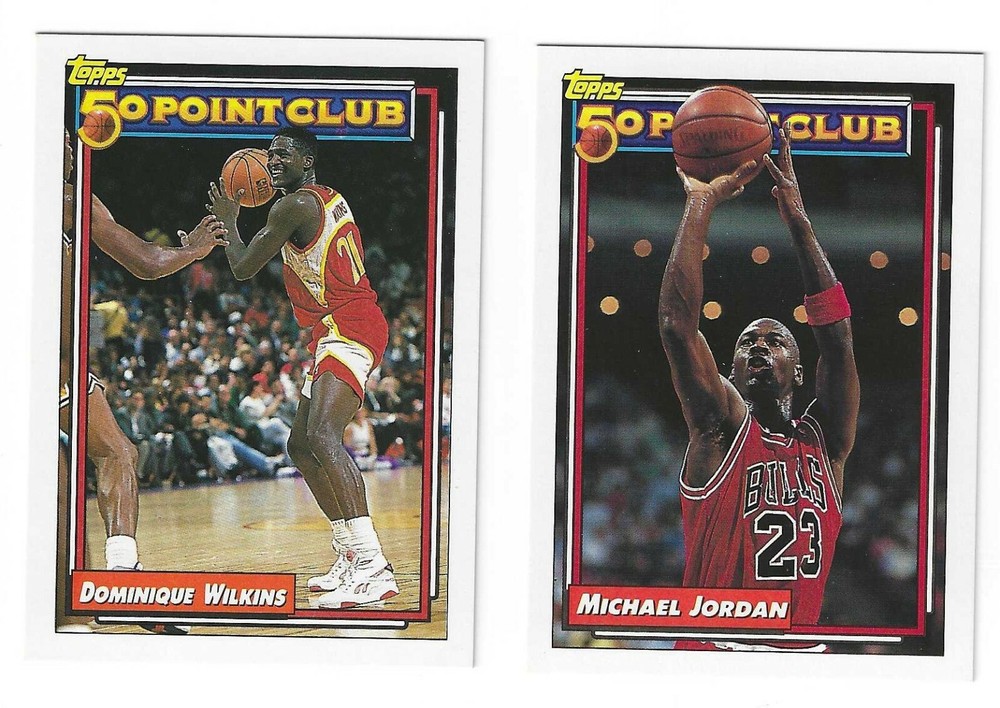 1992–93 Topps Basketball cards #199 to #396 U-Pick to complete your set