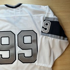 Vintage CCM Los Angeles Kings Wayne Gretzky #99 White Hockey Jersey