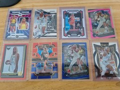 DiJonai Carrington WNBA Card Lot of 8 – 4 SERIAL NUMBERED Parallels Select Prizm