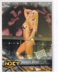 2017 Topps WWE Women&rsquo;s Division #NXT-19 Mandy Rose NXT Matches and Moments