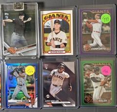 San Francisco Giants MLB 10 Card Lot – Numbered, Auto, Patch -McCovey/155 (AC12)