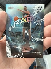 De’Aaron Fox 2025-26 Topps Chrome Update Paradox PX-13 Case Hit Rare