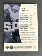 Fred Couples Signed 2002 Upper Deck SP Game Used Autograph Golf Card 9
