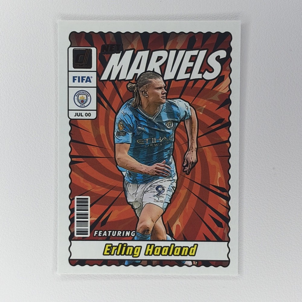 2024 Panini Donruss FIFA – Erling Haaland Net Marvels #11 World Cup Star!🔥