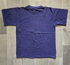 Vintage Wyoming Cowboys T Shirt Navy Short Sleeve Gear Brand No Tag