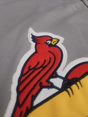 Matt Carpenter 2013 St. Louis Cardinals World Series Gray Grey Men Large Jersey