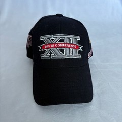 Top of the World Big 12 Conference XII All-Over Embroidered Logos Adjustable Hat